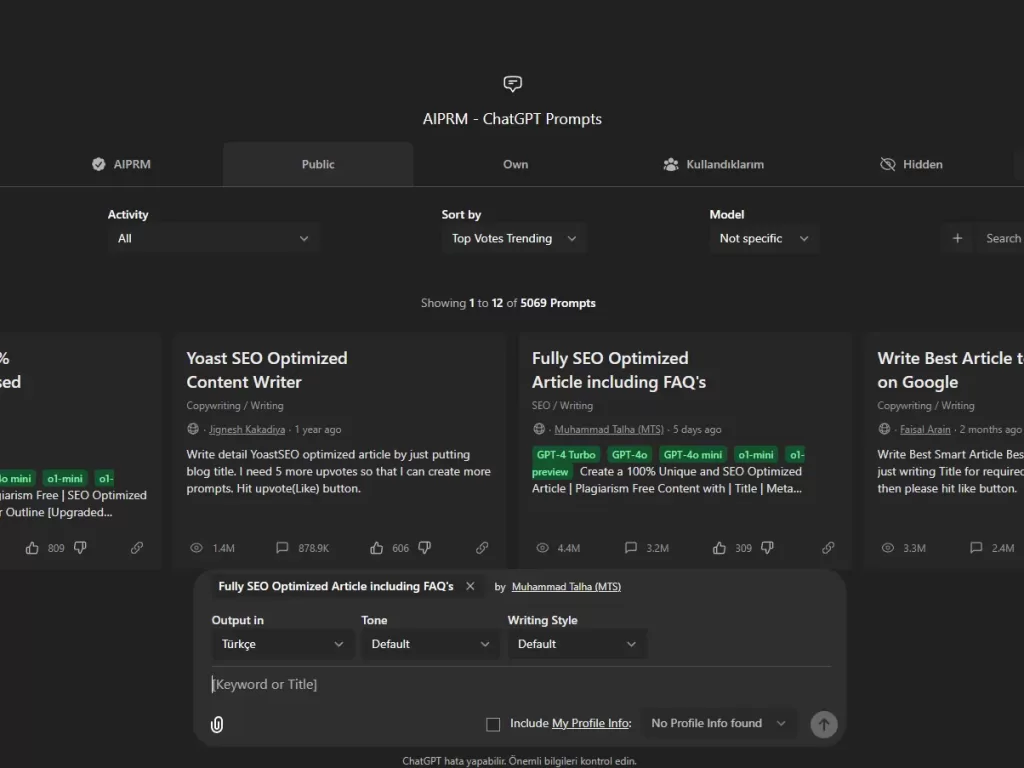 airpm-ai-chatgpt AIPRM for ChatGPT